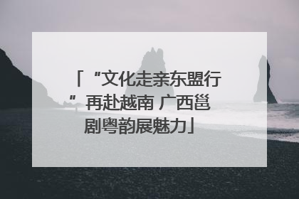 “文化走亲东盟行”再赴越南 广西邕剧粤韵展魅力