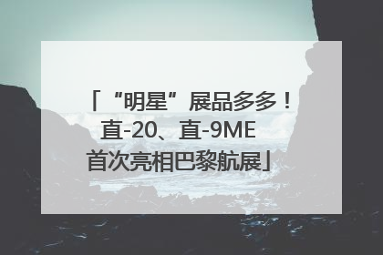 “明星”展品多多！直-20、直-9ME首次亮相巴黎航展