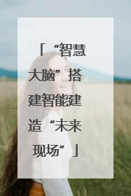 “智慧大脑”搭建智能建造“未来现场”