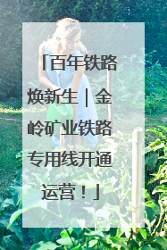 百年铁路焕新生｜金岭矿业铁路专用线开通运营！