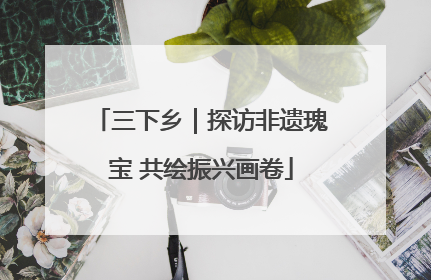 三下乡｜探访非遗瑰宝 共绘振兴画卷