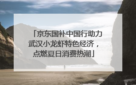京东国补中国行助力武汉小龙虾特色经济，点燃夏日消费热潮