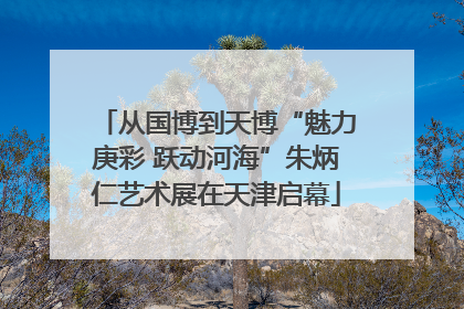 从国博到天博“魅力庚彩 跃动河海”朱炳仁艺术展在天津启幕