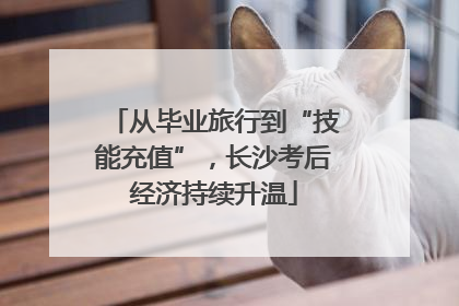 从毕业旅行到“技能充值”，长沙考后经济持续升温