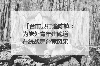 台前县打渔陈镇：为党外青年建跑道 在统战舞台竞风采