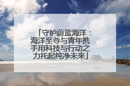 守护蔚蓝海洋：海洋至尊与青年携手用科技与行动之力托起纯净未来