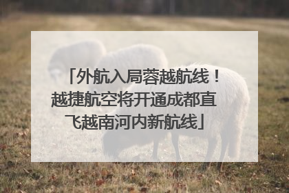 外航入局蓉越航线！越捷航空将开通成都直飞越南河内新航线