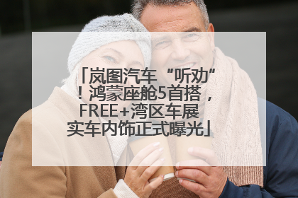 岚图汽车“听劝”！鸿蒙座舱5首搭，FREE+湾区车展实车内饰正式曝光