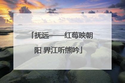 抚远——红莓映朝阳 界江听熊吟