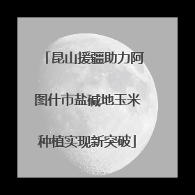 昆山援疆助力阿图什市盐碱地玉米种植实现新突破
