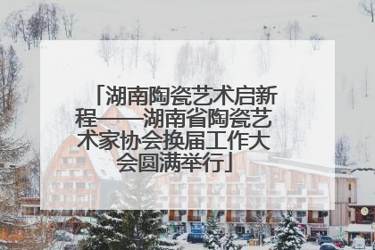 湖南陶瓷艺术启新程——湖南省陶瓷艺术家协会换届工作大会圆满举行