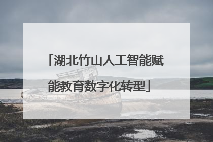 湖北竹山人工智能赋能教育数字化转型