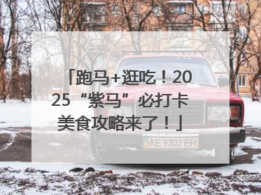 跑马+逛吃！2025“紫马”必打卡美食攻略来了！