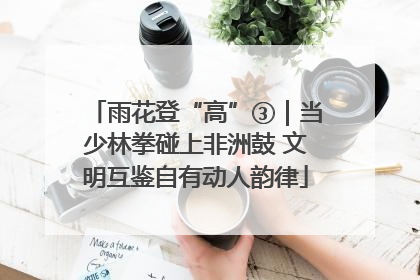 雨花登“高”③｜当少林拳碰上非洲鼓 文明互鉴自有动人韵律